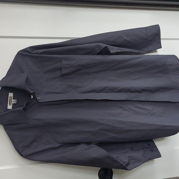 Edwards Dark Gray Button-Up Shirt - Picture 2 of 4